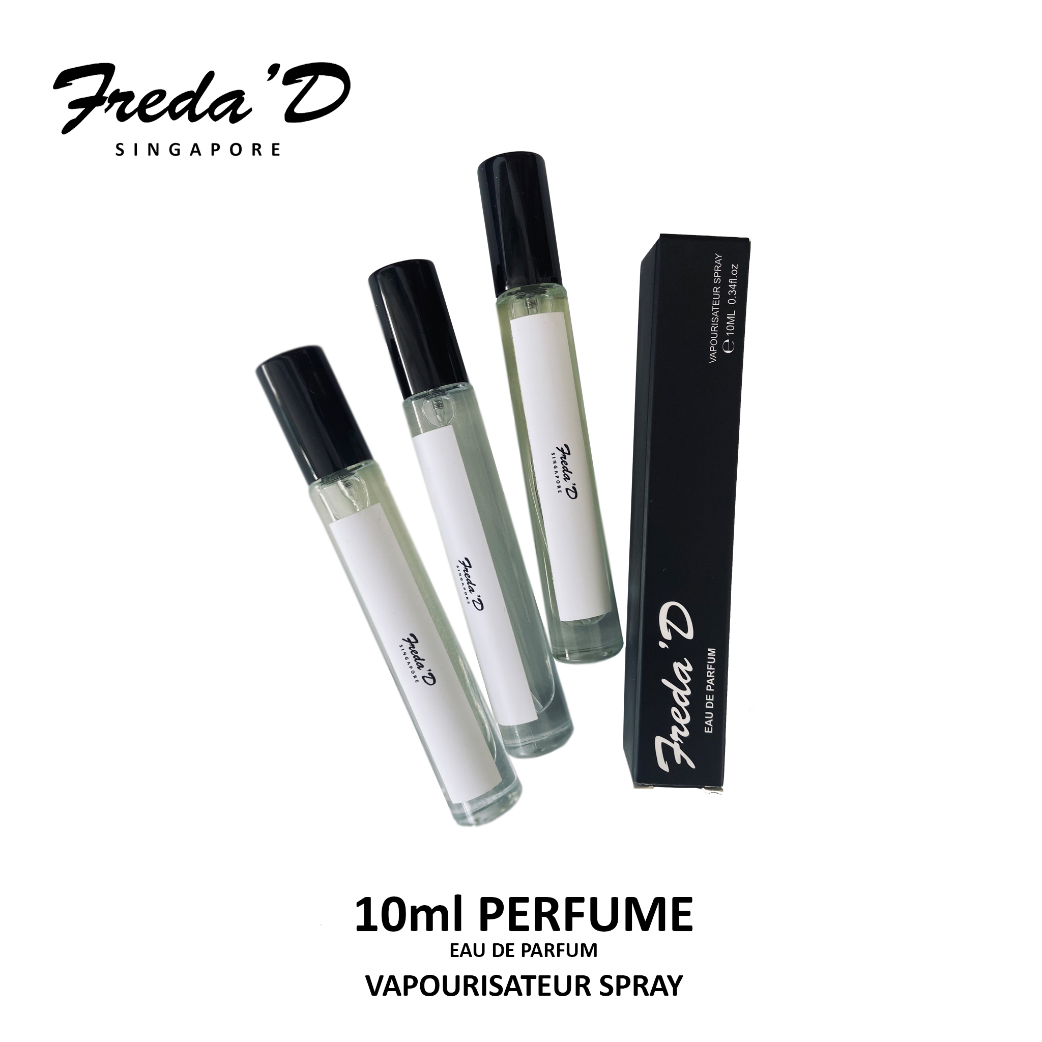 [SG Local Brand] Freda D Luxury Eau De Parfum EDP Long-lasting Artisanal Perfume For Men  - Blue