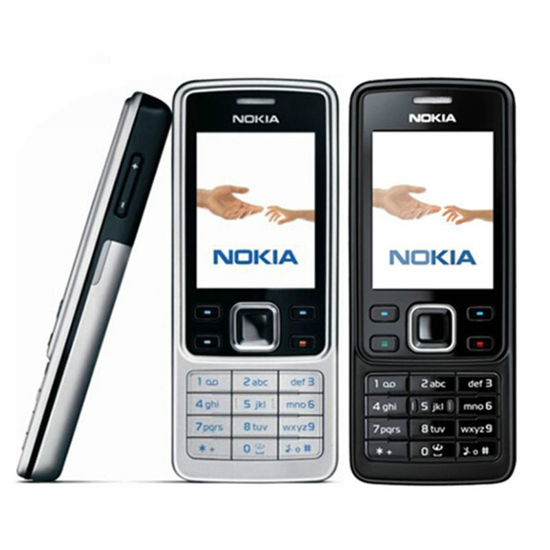For ❄❄ Ready Stock Nokia 6300 Classic Phone 5MP GSM FM MP3 Bluetooth English Keyboard Mobile Phone ( 1 Year Warranty ) ❄❄