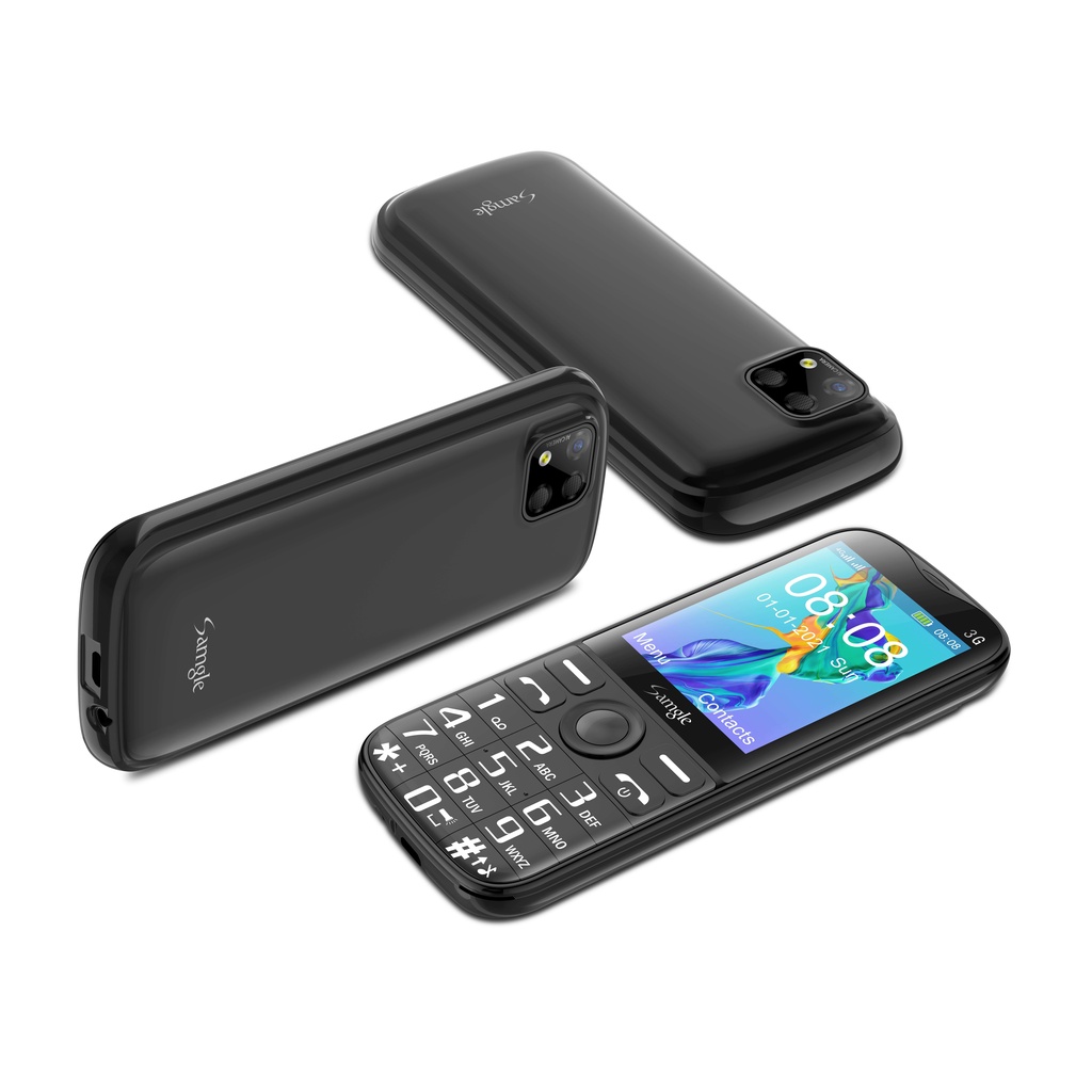 Samgle Hero 3G Senior Phone (Use Standard Sim)(6 Months Local Warranty)