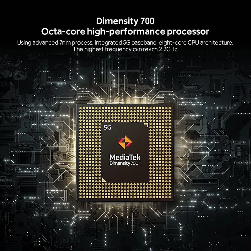 Global ROM Xiaomi Redmi Note 10 5G Dimensity 700 128GB/256GB Smartphone 7nm 90Hz 6.5" Display 48MP Camera 5000mAh  Battery