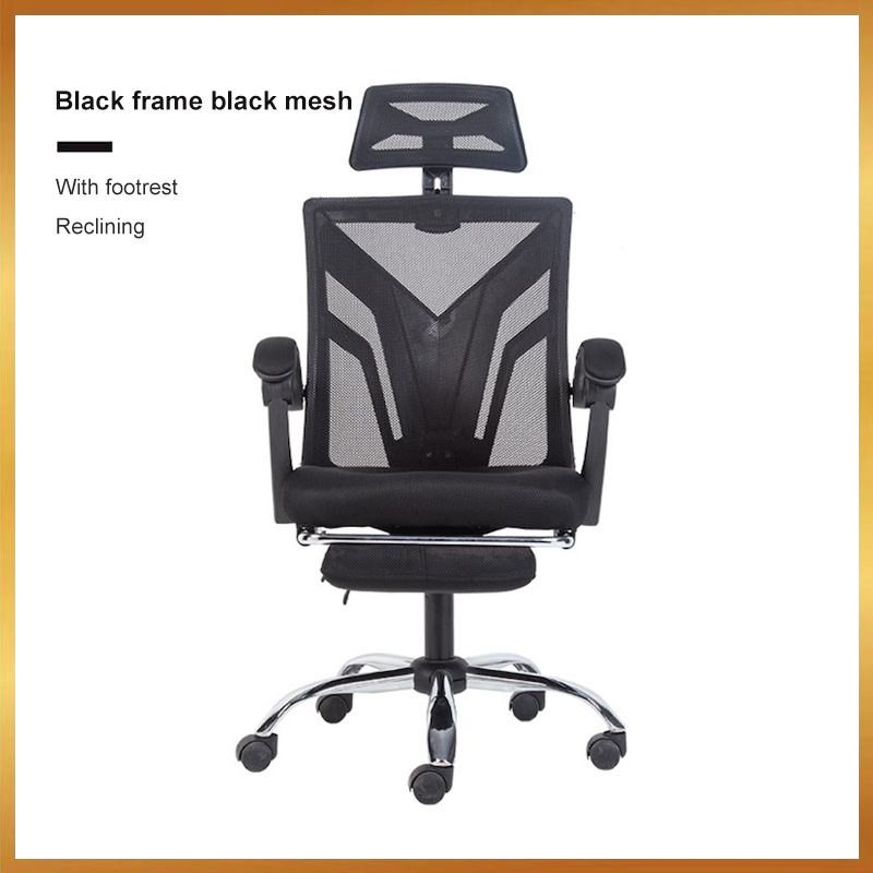 Ergonomic Office Chair - Rolling Desk Chair with 4D Adjustable Armrest, 3D Lumbar Support -  Option 100* 120* is Floor Mat, Mesh Computer Chair, Gaming Chairs, Executive Swivel Chair / Floor Mat