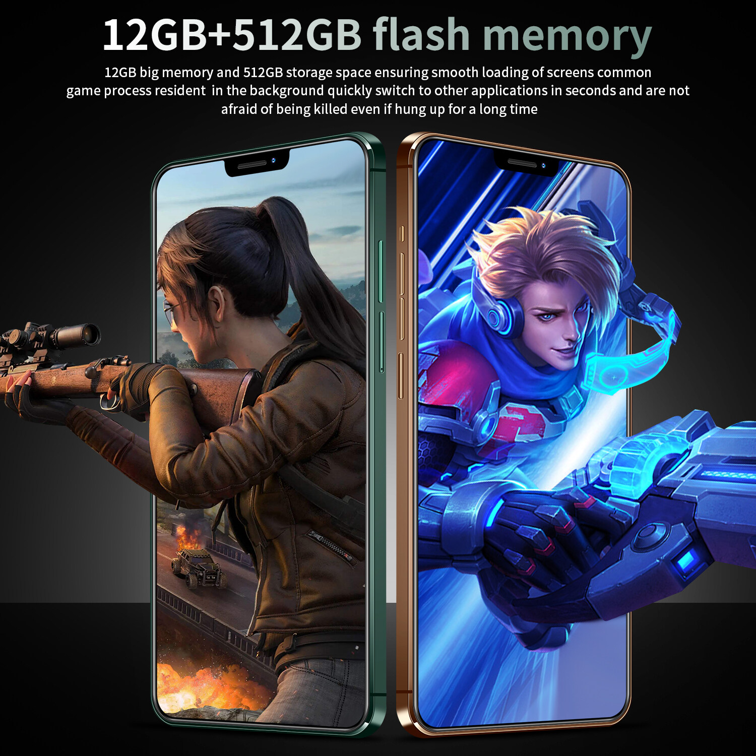 handphone Dual Sim card i13 pro max 5600mAh  Battery Smartphone 6.7inch Full HD Screen Cellphone Super CPU mobiles Fast Charge feature phones 12+512GB Memory Android phone