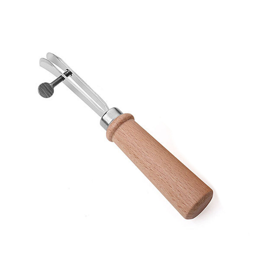 Adjustable Leather Tools Cutter Crimper Slotting And Grooving Device Edge Holder DIY Handmade Leathercraft Cutting