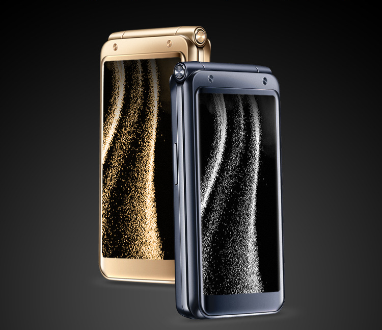 Hot-selling original mobile phone flip phone dual card dual standby long-lasting standby support SOS call family dialing 4G folding mobile phone