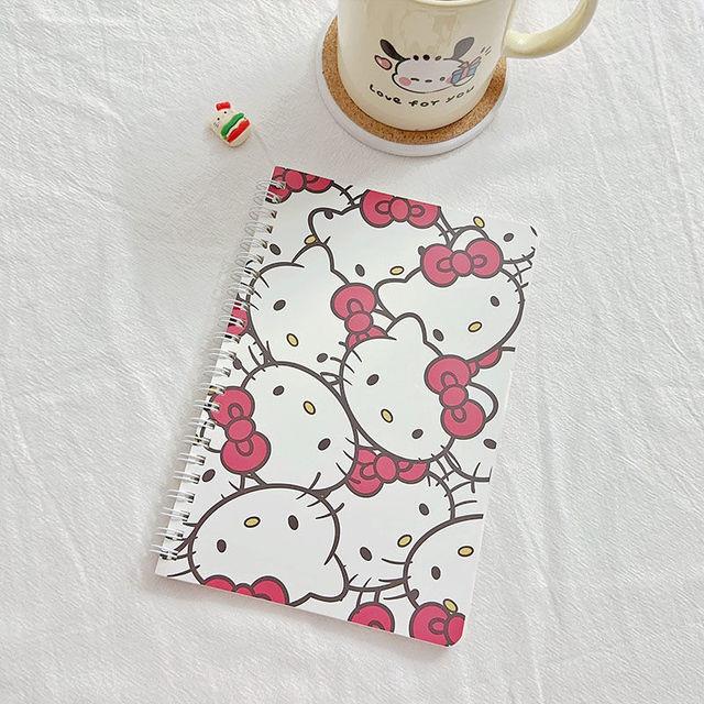 ❅ Cartoon Anime Sanrios Stationery Hello Kittys Kawaii Cute Student A5 Notebook Children Handbook Notepad Children's Gift