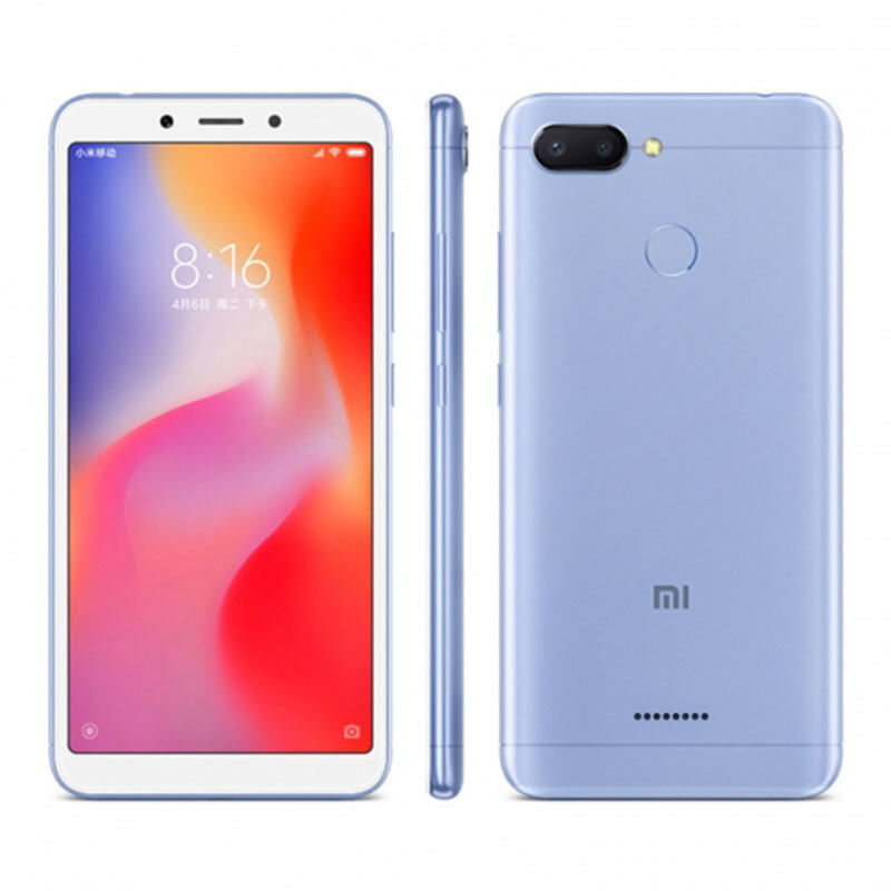 BRAND NEW Xiaomi Redmi 6 smartphone googleplay android cellphone 4GB 64GB Face Unlocking MT6762 Helio P22 IN STOCK