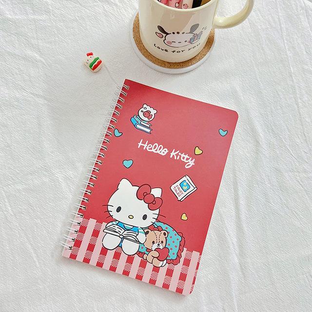 ❅ Cartoon Anime Sanrios Stationery Hello Kittys Kawaii Cute Student A5 Notebook Children Handbook Notepad Children's Gift