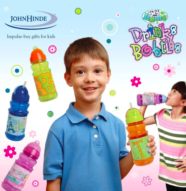 Children's My Name Drink Bottles: C