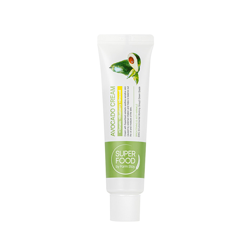 FARMSTAY SUPERFOOD AVOCADO CREAM 60g ★Korea cosmetics★