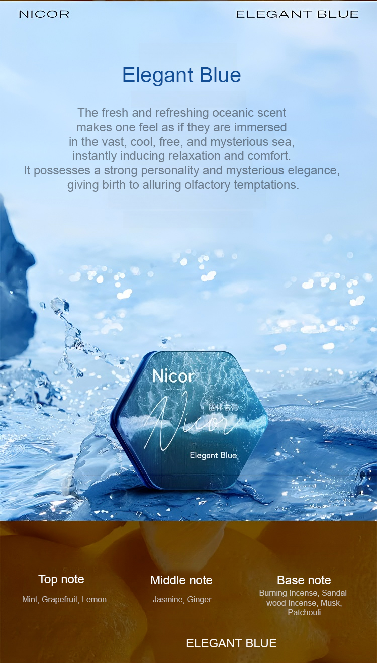 hpyshop Portable Luxurious perfumer balm for men