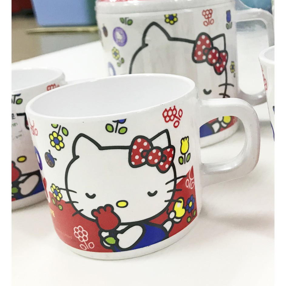Superware Melamine Glass 3 Inches Children's Mugs Cartoon Water Cups Srithai (Sell By Piece/Choose Product Code); Total 1