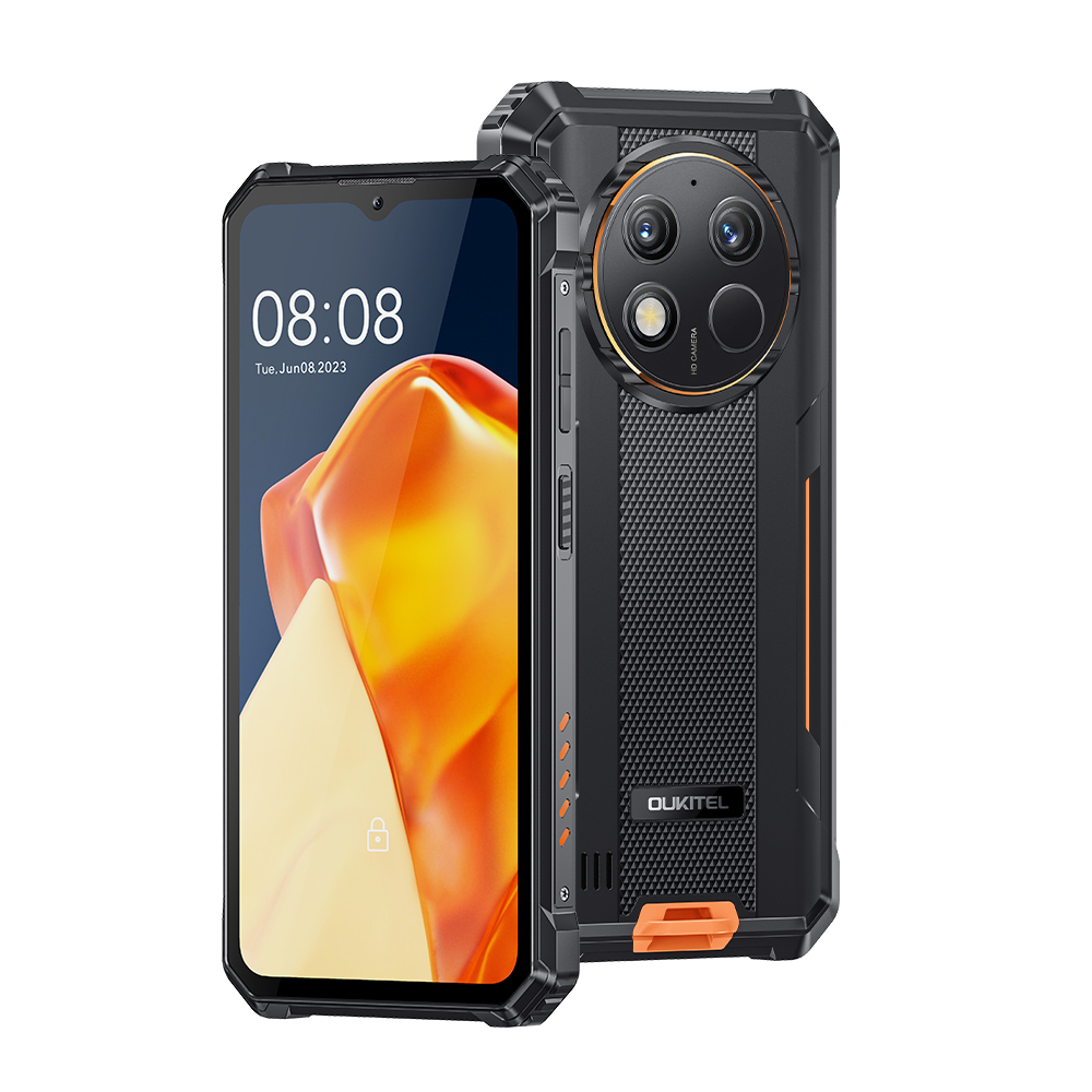 【In Stock】Global Version Oukitel WP28 Rugged 6.52‘' HD+ 10600mAh 8GB+256GB Android13 48MP Camera Moblie Phone