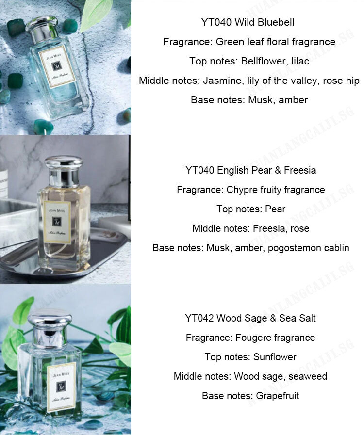 huanlangcaiji JM London Limited Edition Classic Perfume