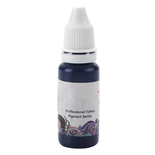 15ml Professional Safe Natural Plant Tattoo Ink Body Paint Microblading Pigment Semi-pernament Makeup Inks Beauty Tool Supplies