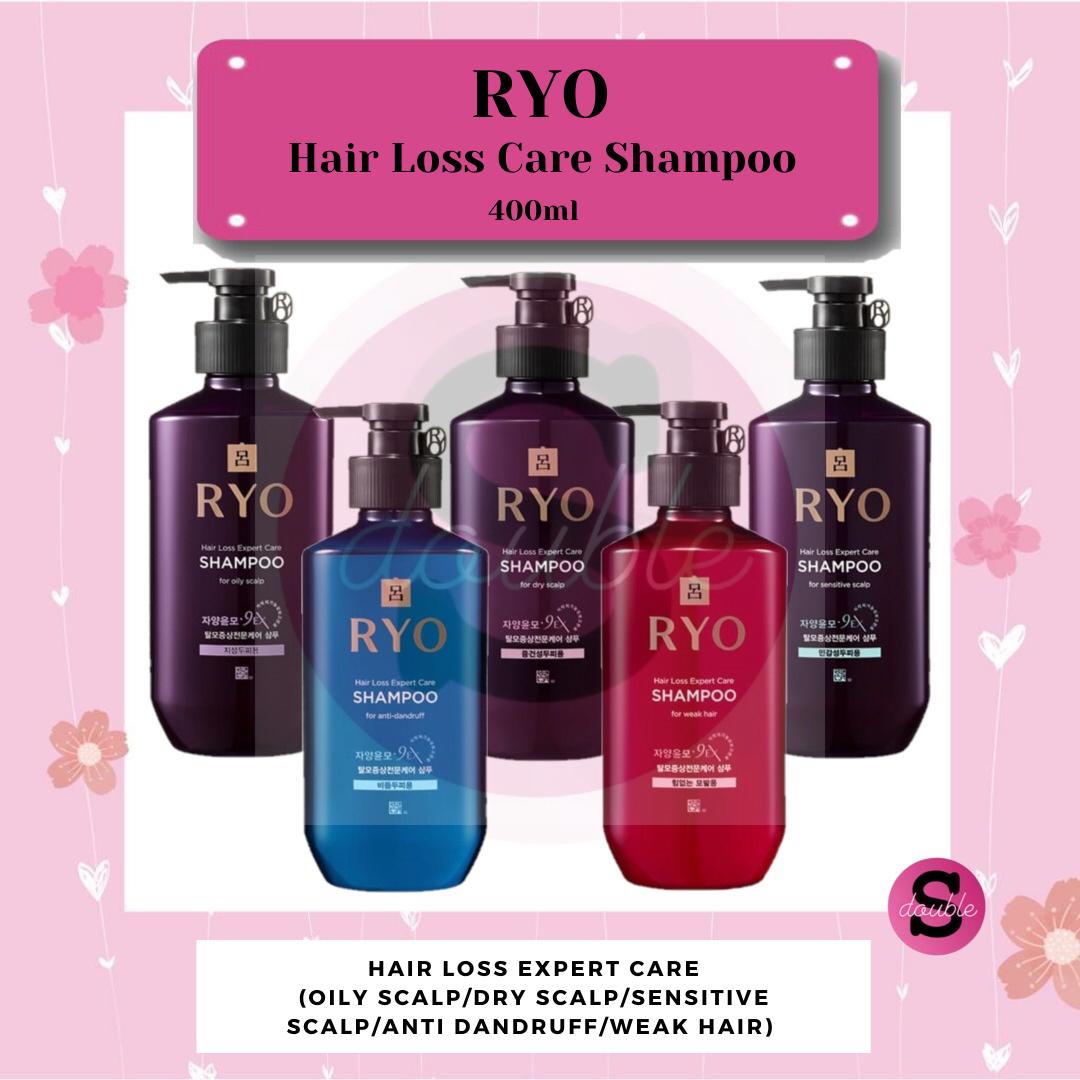 Ryo Shampoo/Conditioner 550ml/ Hair loss Expert Care Shampoo 400ml