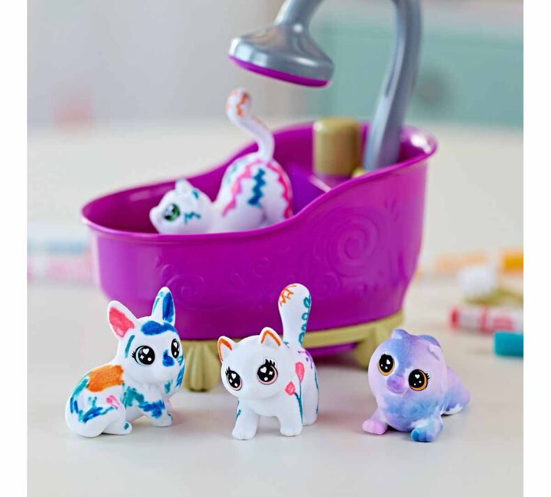 Crayola Scribble Scrubbie Pets Bath Tub Playset