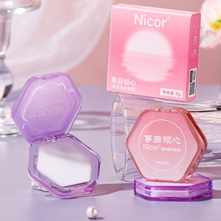 Gorich Portable solid balm for women longlasting fragrance luxurious moisturizing mud perfumer balm