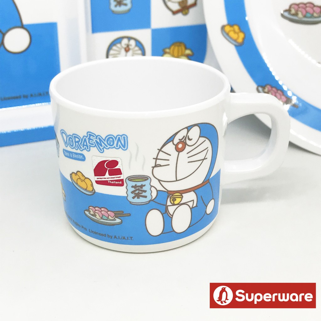 Superware Melamine Glass 3 Inches Children's Mugs Cartoon Water Cups Srithai (Sell By Piece/Choose Product Code); Total 1