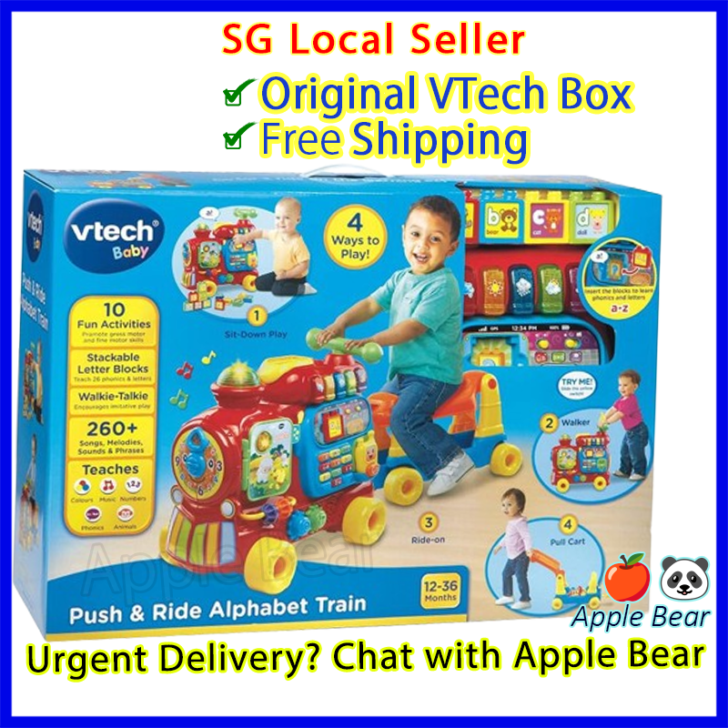VTech Toy Push and Ride Alphabet Train (Original VTech Box, BNIB)
