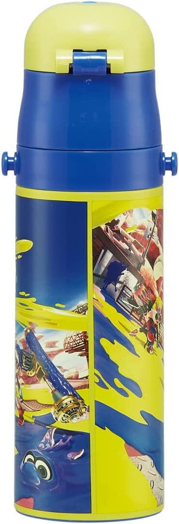 [JP]Skater Water Bottle 470ml Splatoon 3 Children's Stainless Steel Sports Bottle SDC4-A [Direct Shipping from Japan 100%Authentic]