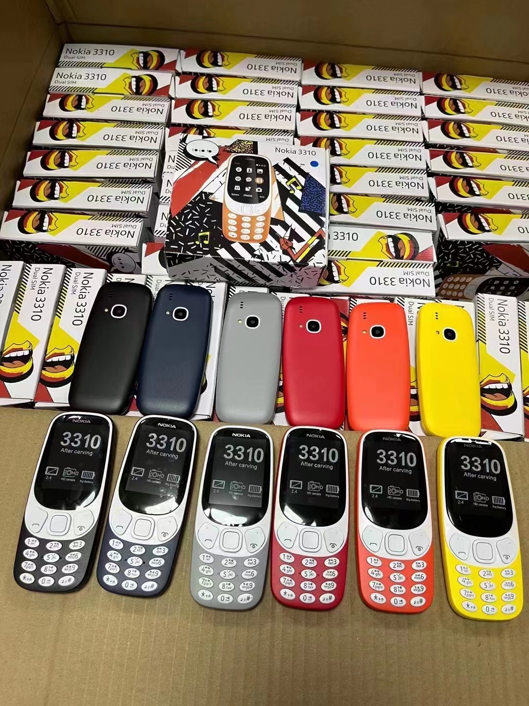 Original new Nokia 3310 Phone  Dual Sim Keypad Phone
