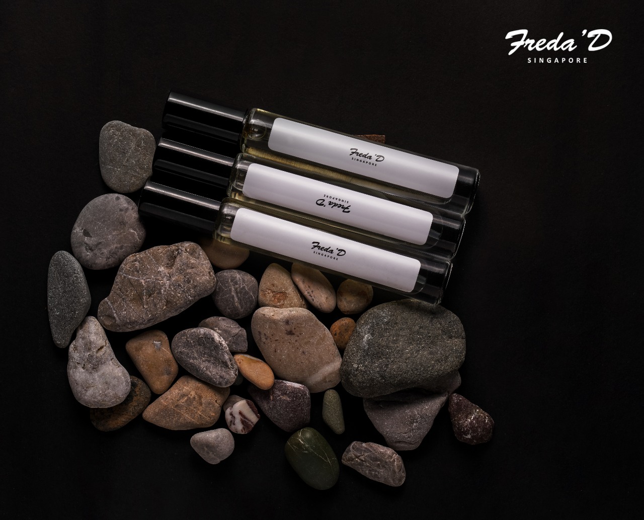 [SG Local Brand] Freda D Luxury Eau De Parfum EDP Long-lasting Artisanal Perfume For Men  - Blue