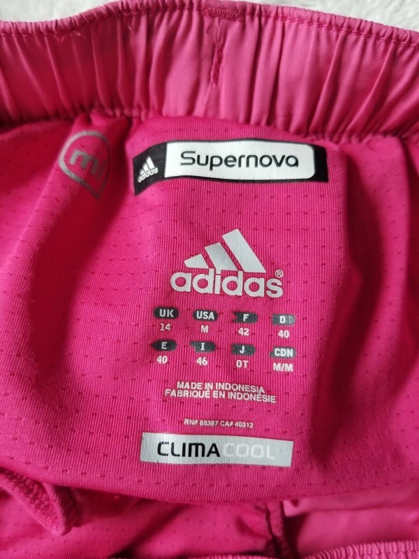 Adidas Women's Supernova M-lined Running Shorts Pink ClimaCool-