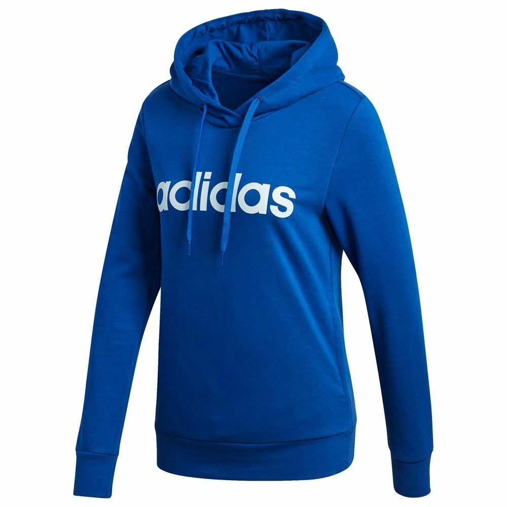 Adidas Womens Hoodies Hoody Linear Sweatshirt Essentials Ladies Pullover Hoodie