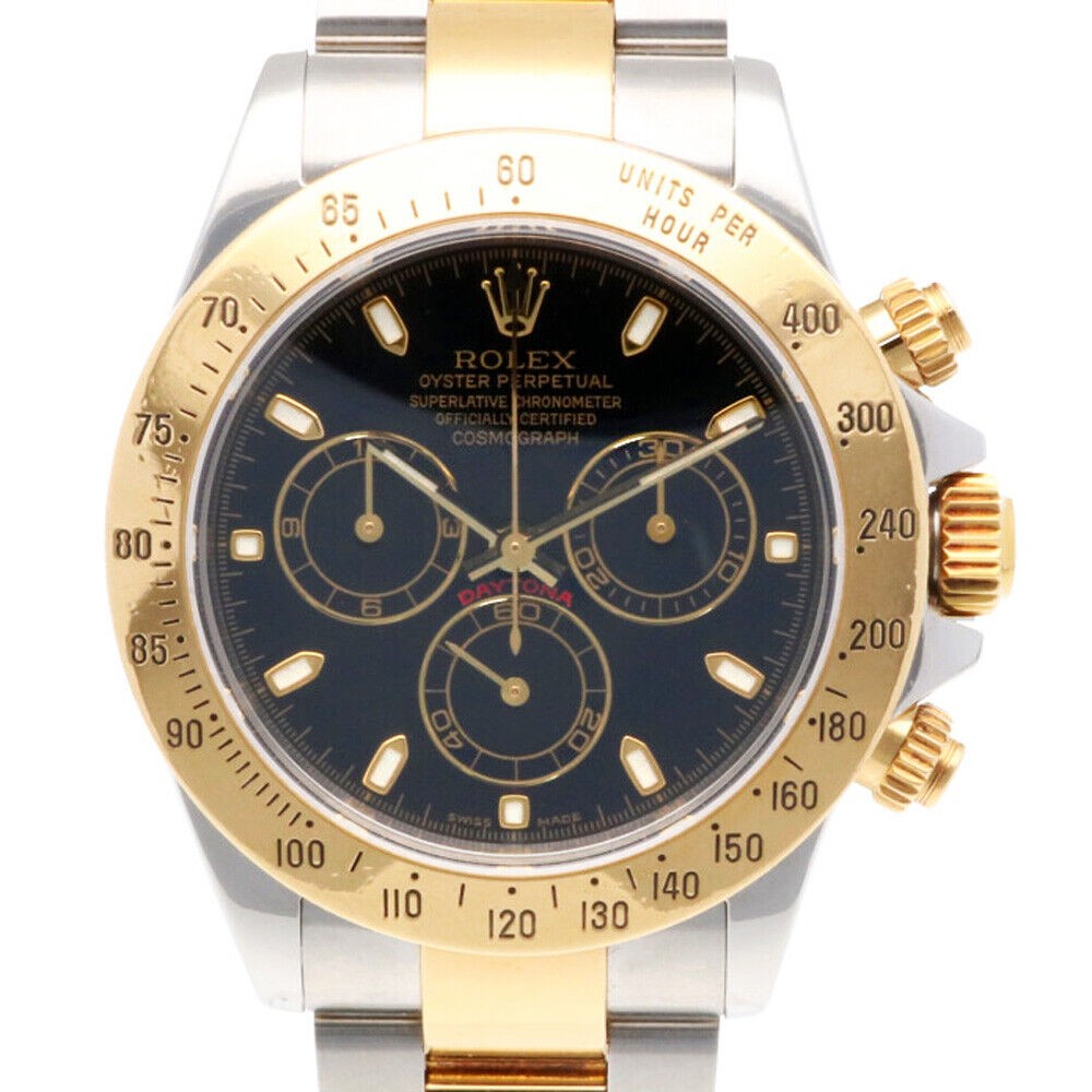 ROLEX Cosmograph Daytona Watches 116523 Stainless Steel K18 gold overhauled used