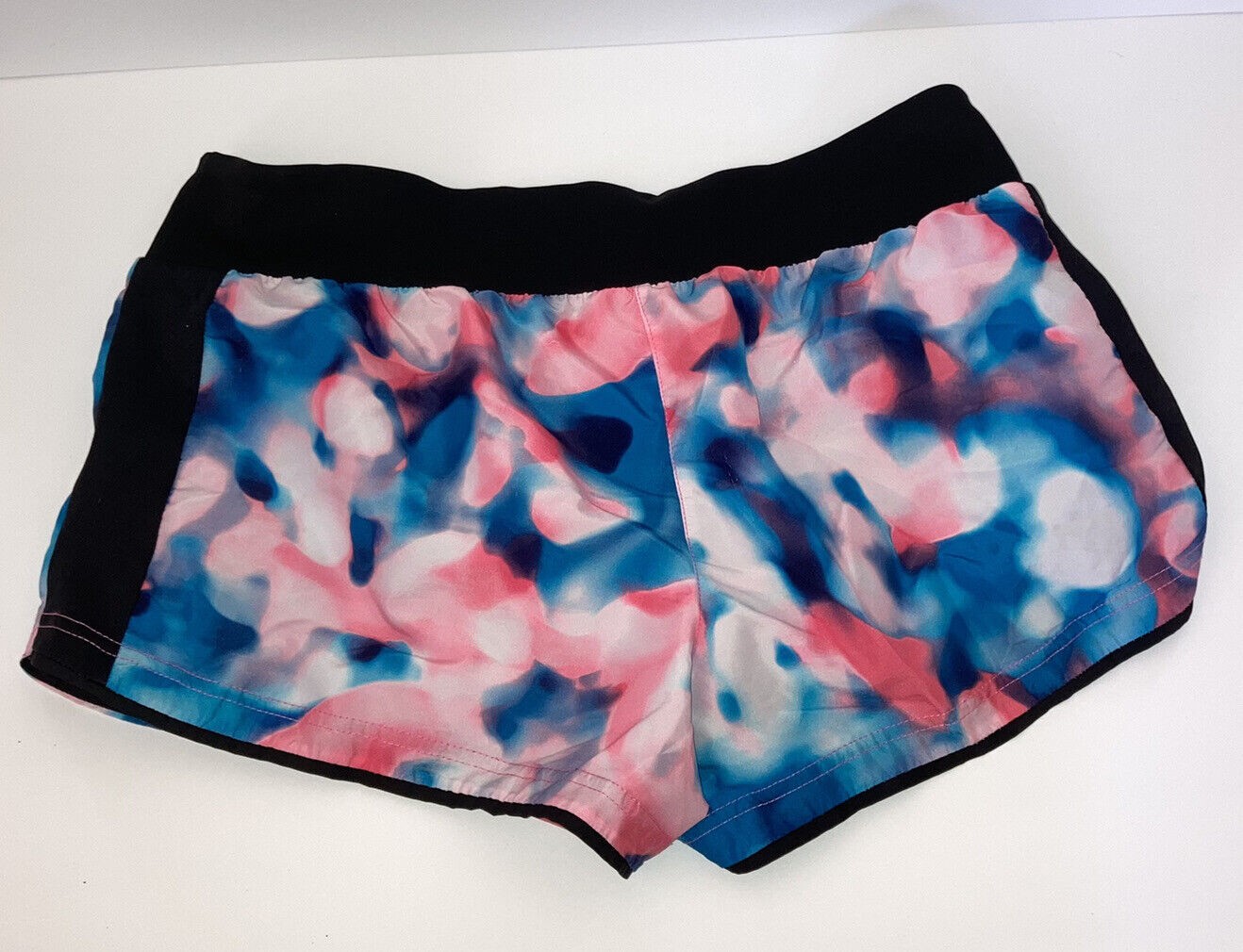 Adidas Women’s shorts Climalite Athletic Running Size M Pink Blue