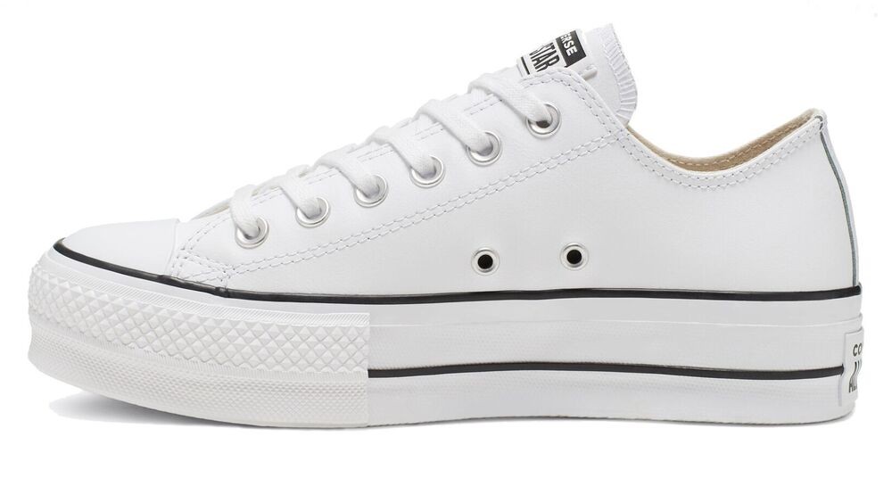 CONVERSE Chuck Taylor All Star Lift Platform Leather Women's Shoes Sneakers