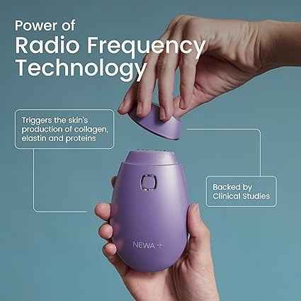 NEWA Classic Starter Kit Skin Care System Anti-Aging Facial Skin Firming Technology For Home Use Oxygen Enhanced, Firming Increased, Wrinkle Reduction (Includes 2 Gel Packs) (Red Starter Kit.)