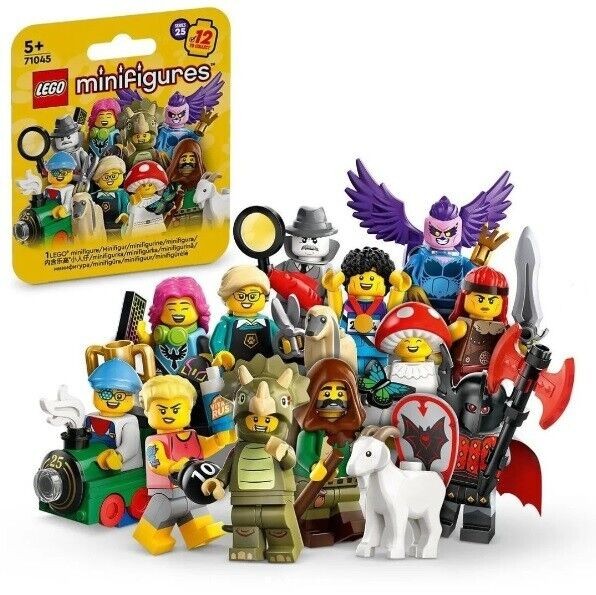 LEGO series 25 collection mini doll 71045 complete 12 piece set (shipped JAN 2nd)-