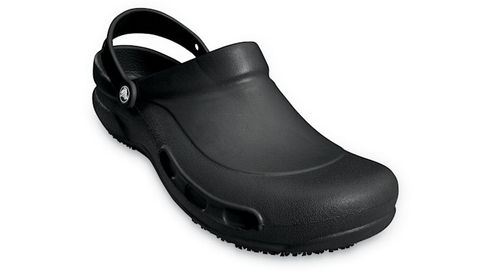 Croc's Unisex Bistro Slip-Resistant Black Men Sizes 4-12 Women 6-12 M7-W9