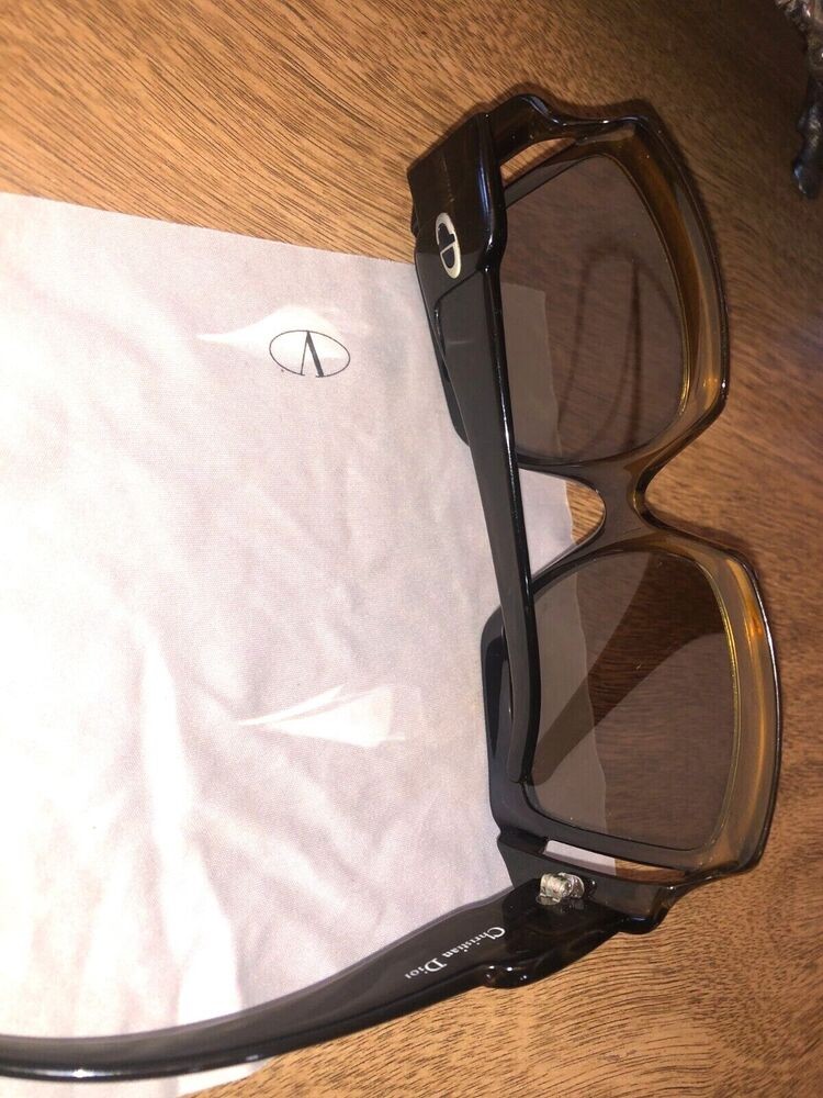 Christian Dior square extra Big Sunglasses
