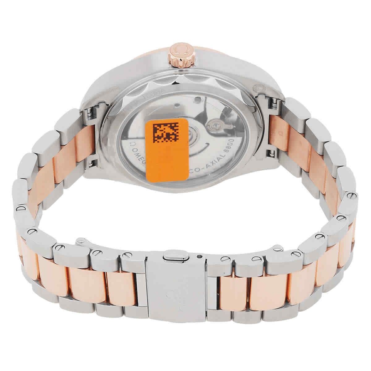 Omega Aqua Terra automatic chronograph diamond grey dial ladies' watch-