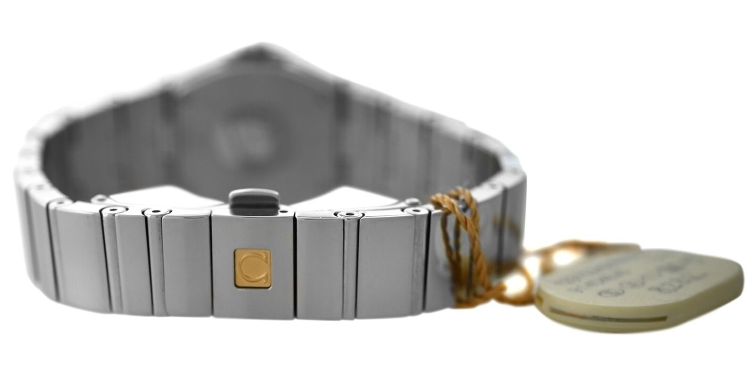 Omega Constellation 123.15.24.60.55.003 Diamond MOP 24mm Women's Quartz Watch-