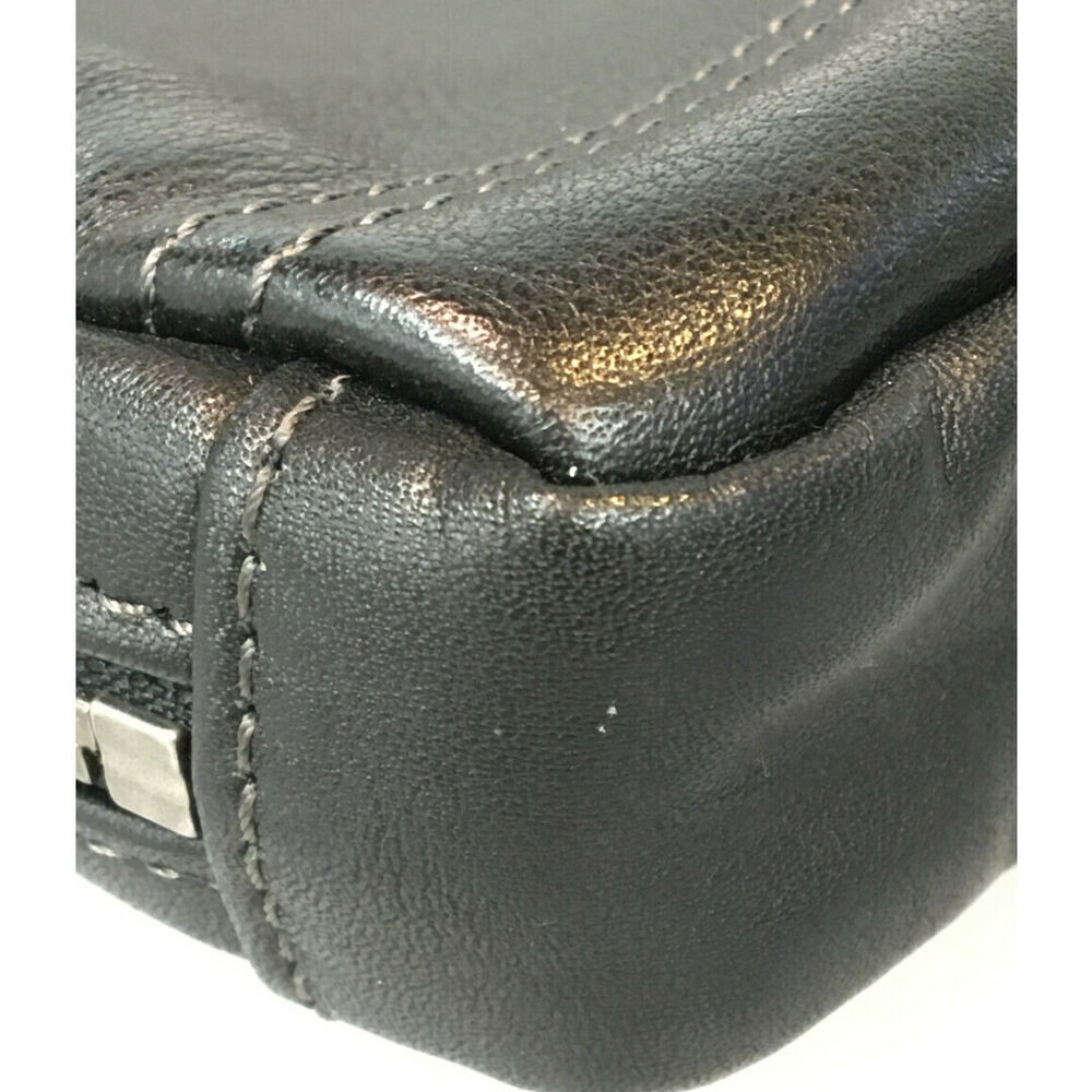 Men's briefcase business bag LANVIN COLLECTION Black