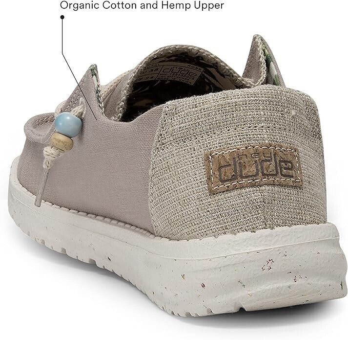 Hey Dude Wendy Natural Rose Women's Lightweight Comfortable Shoes Slip On Sz. 11