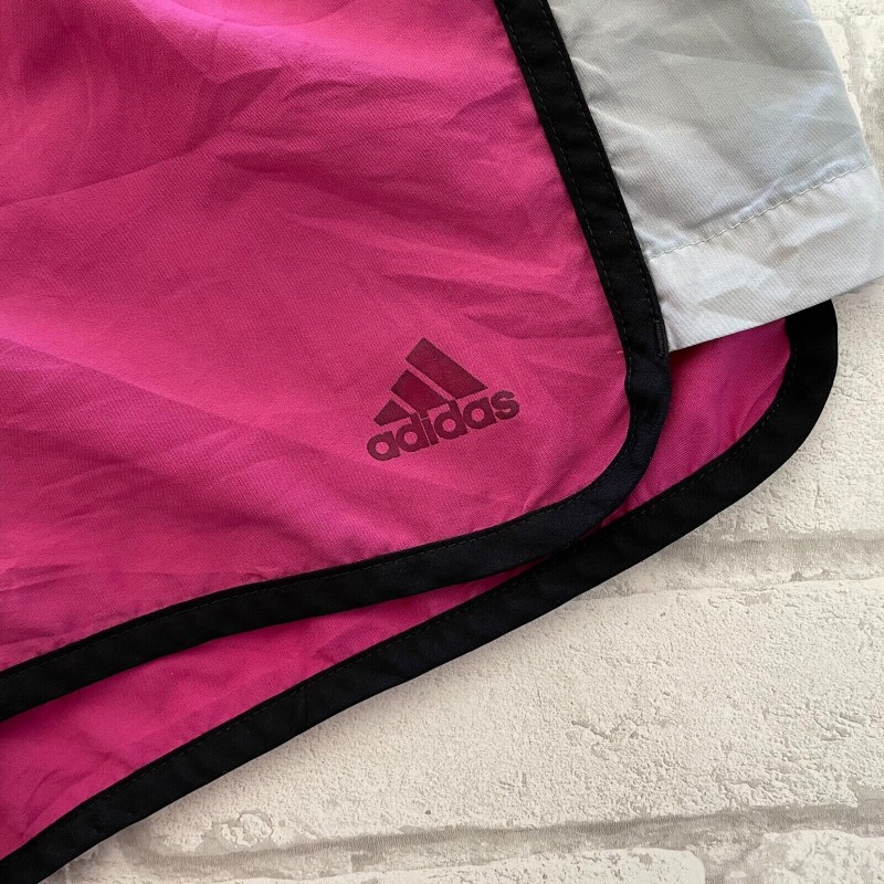 Adidas Running Shorts Womens Small S Gym Sports Training Pink