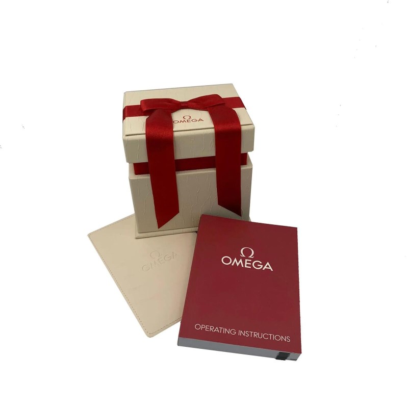 Omega De Ville Prestige 18K Rose Gold MOP dial Quartz watch 424.50.27.60.05.002-