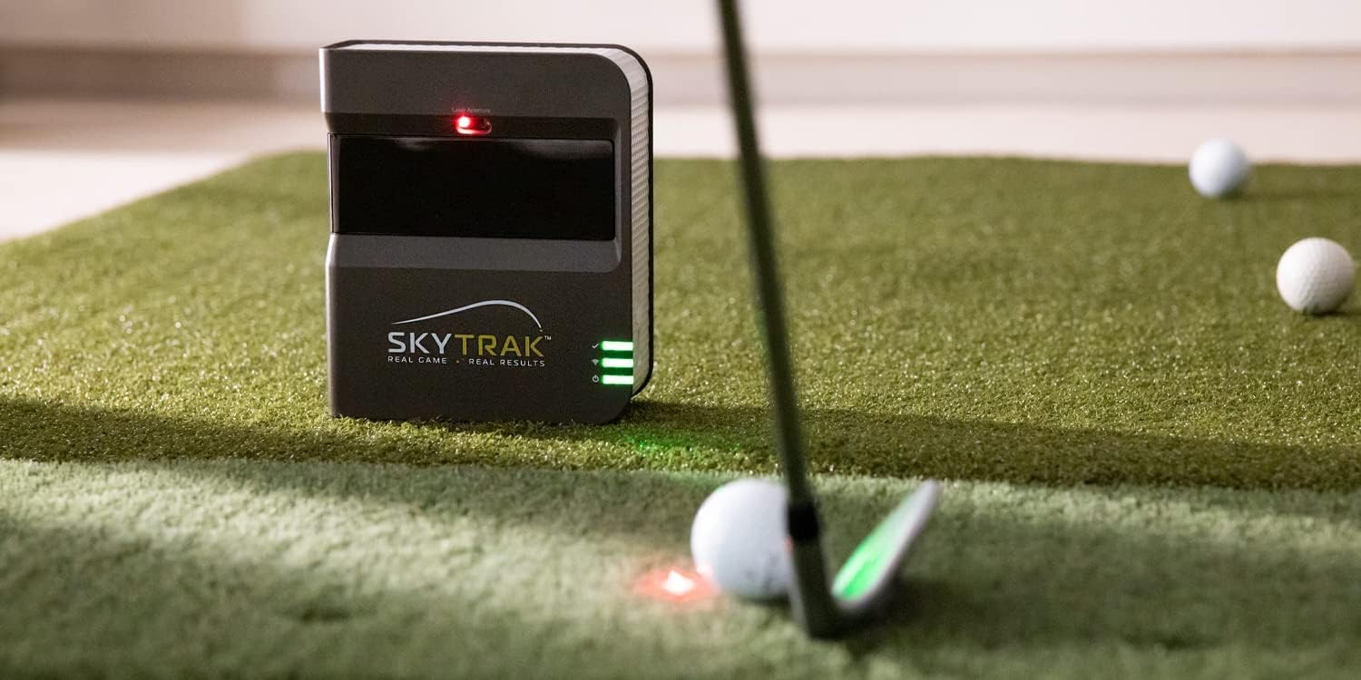SkyTrak Golf Launch Monitor and Golf Simulator with Metal Case