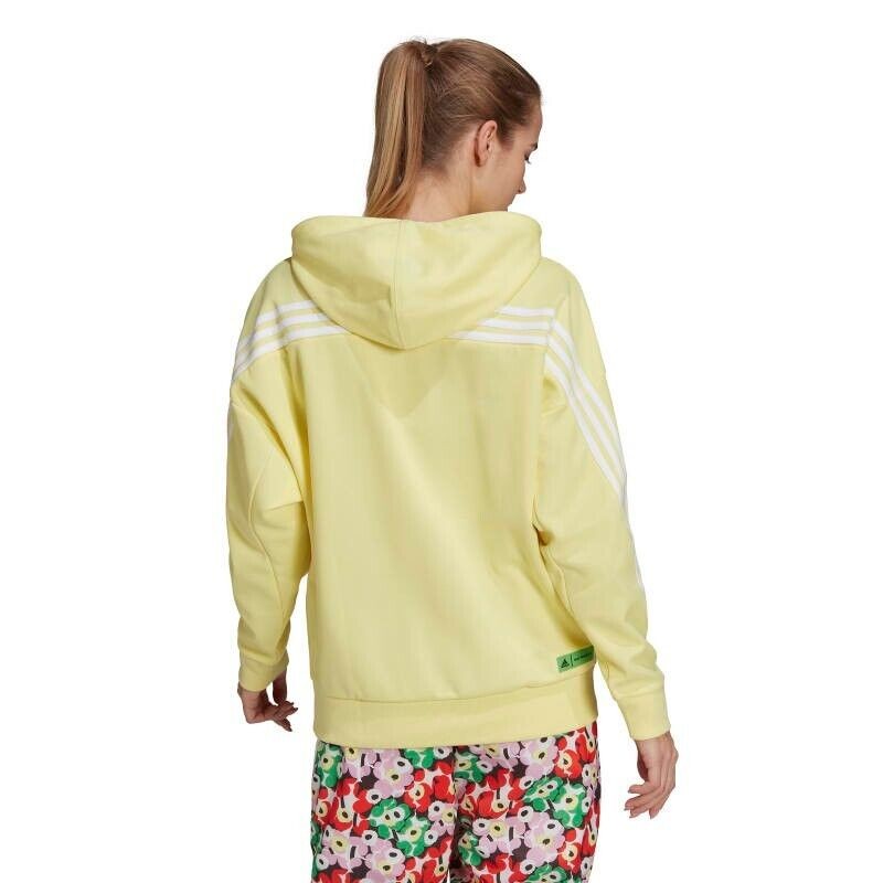 adidas x Marimekko Hoodie PLUS SIZES Yellow RRP £65 Brand New HC2936
