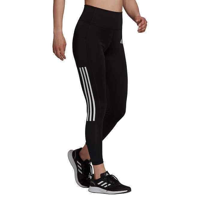 Adidas Women's Tight Pants 3 High Waist Tight Mesh G52-