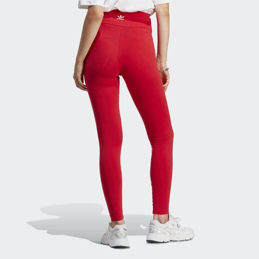 Adidas Women's Adicolor Essentials Leggings Red IA6445-