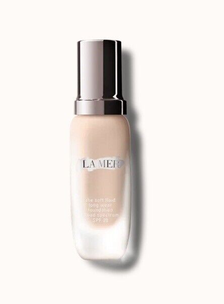 La Mer Skincolor The Soft Fluid Long Wear Foundation SPF 20 Ivory 02 NEW 1 Oz