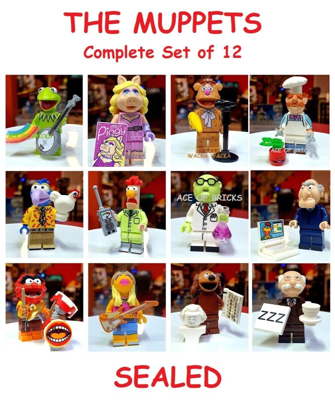 LEGO The Muppets Collection Mini Dolls 71033- Set of 12 (Sealed)-