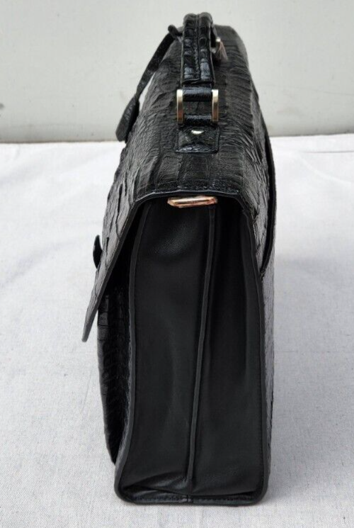 Real 100% Genuine Crocodile Alligator Crocodile Leather Bag Briefcase for men