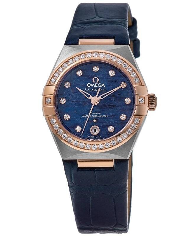 New Omega Constellation Blue dial Women's Watch 131.28.29.20.99.003-