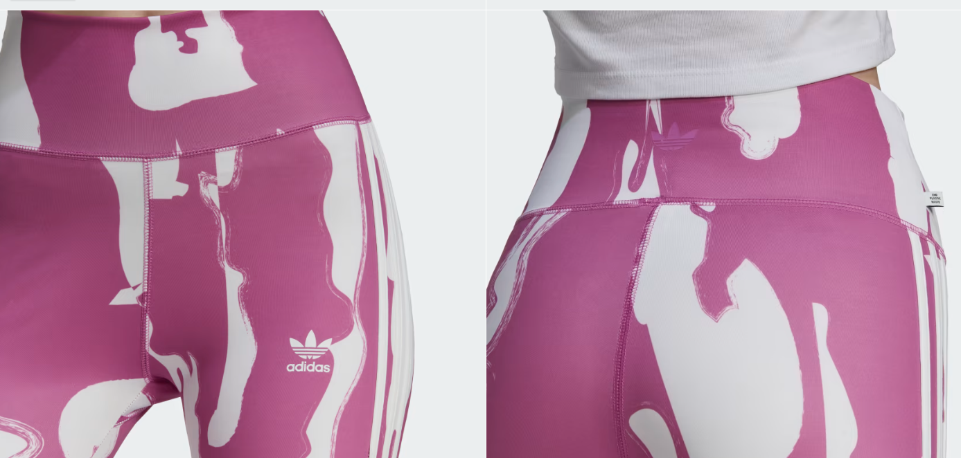 ADIDAS ORIGINALS THEBE MAGUGU X 7/8 LEGGINGS BNWT UK 12,14`18 RRP £33 LAST 3